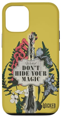 �E�B�L�b�h Don�ft Hide Your Magic Floral Broom �X�}�z�P�[�X iPhone 12/12 Pro �p