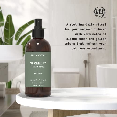Muse Apothecary LCMB0845 Flush Ritual - Botanical Collection - Aromatic & Refreshing Toilet Spray thumb #4