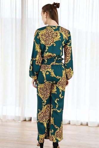 Image of POPWINGS Casual Bagru Printed Cotton Top and Skirt Set for Women || Pom Pom Top and Long Slit Skirt Set for Women || Two Piece Women Set for Summer
