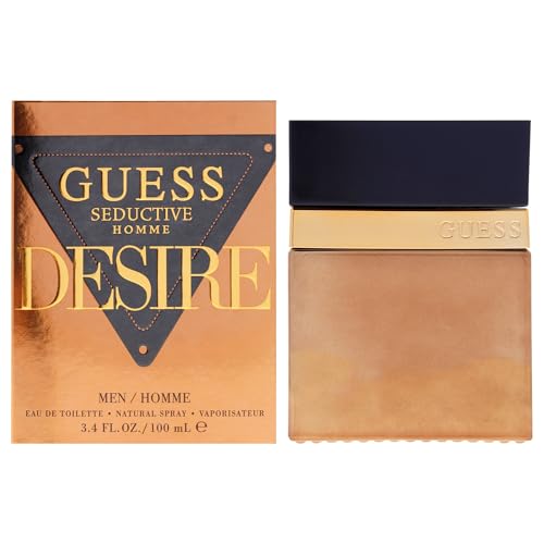 El Mejor Listado de Desire Perfume favoritos de las personas. 43 Seductive Desire by Guess for Men - 3.4 oz EDT Spray