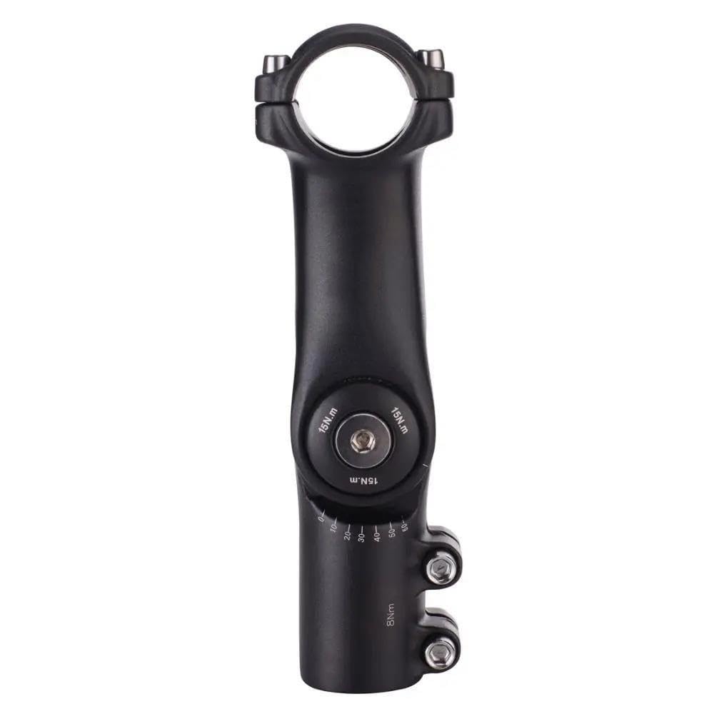 KWEZ Riser de Tige de vélo à Angle réglable, Guidon de 25.4/31.8mm, Fourche Avant, Accessoires de vélo de Montagne