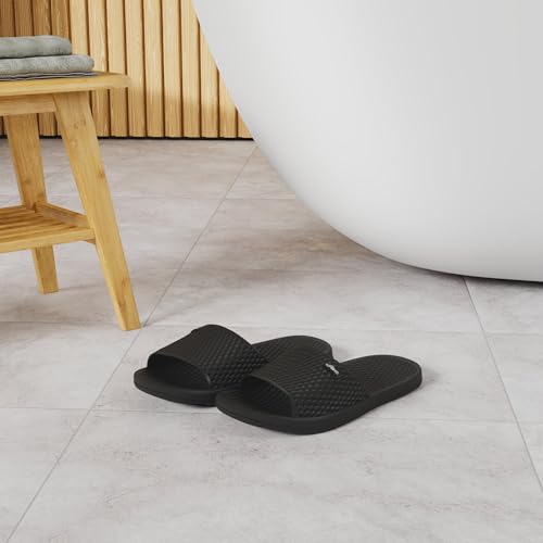 FUNKYMONKEY Womens Bathroom Shower Slippers Indoor Home Beach Non Slip Sandal2