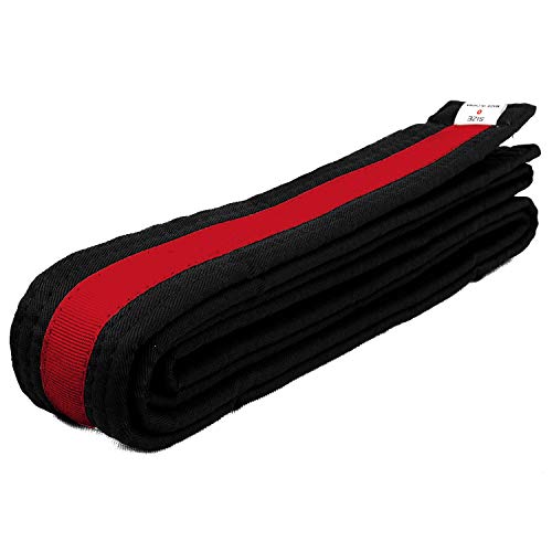 AAMA Martial Arts Belt Mixed Stripe Color Belts and Black Belts - Taekwondo Karate Judo