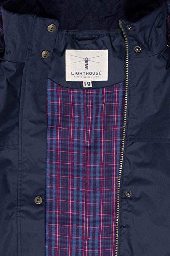 Lighthouse Outback Damen Ganzkörperwasserdicht Raincoat (EU42) ( Herstellergr. 14 ) - Nachtschatten