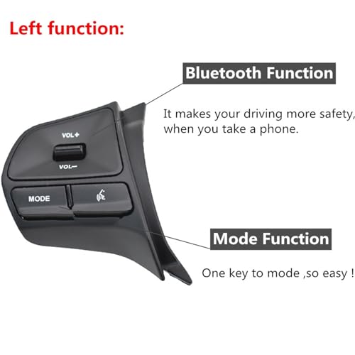 Bouton Commande Volant pour KIA Rio 2012-2015 Commutateur Audio Téléphone Réparé