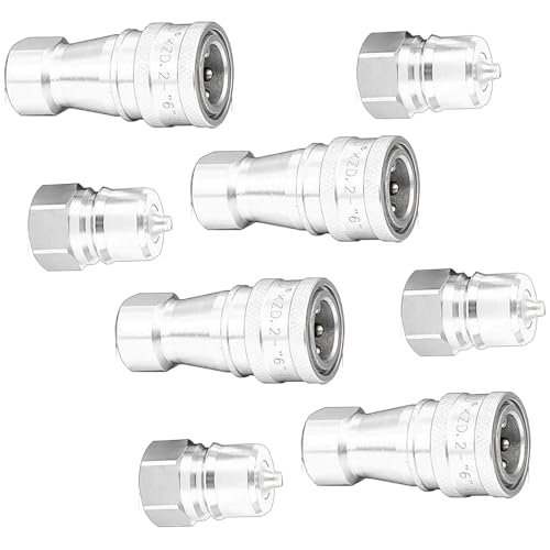4 rostfreie Fastlink-Regler Pack Stress Sechstausend Druck bewertet Handstraffung Feldbrille Verschiedene Werkzeuge einschließlich Retriever und Kompressoren Dauerbau Elektrowerkzeugteil
