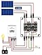 DIHOOL DC überspannungsschutz PV 2 Strings Solar Anschlusskasten für 2 * 400W Solarmodule Balkonkraftwerk, 15A 500V DC Trennschalter PV Anlage