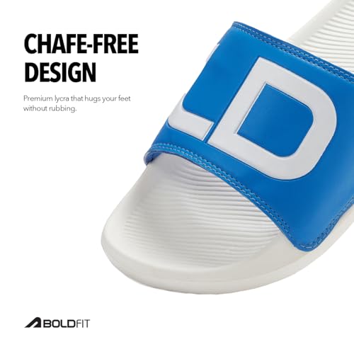 Image of Boldfit Slippers for Man Feather Light Chappal for Man Anti Skid Sliders for Men Soft Cushioned Slides for Men Casual Mens Sliders for Boys Mens Slippers