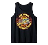 Propietario de Camiones de Comida Personal Trabajador Gerente Restaurante Rolls Chef Camiseta sin Mangas