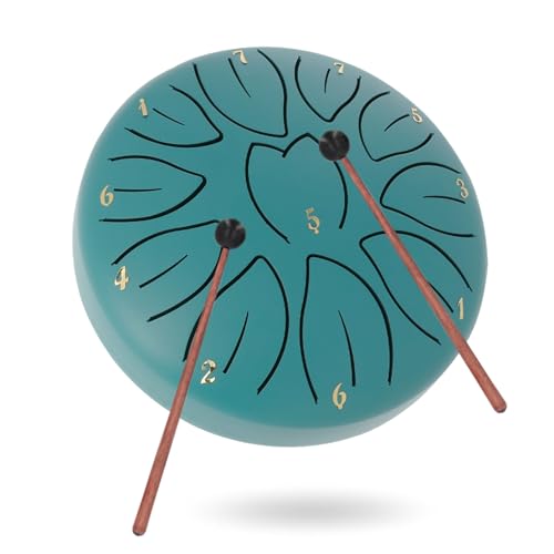 Amazon | [WellOrigin] スリットドラム タングドラム 6インチ 11音 D