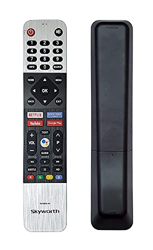 Image of LED /LCD Smart TV Remote Control with Netflix, YouTube & Google Play Functions, Compatible for Skyworth LED /LCD TV (Without Voice Function)