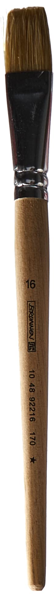 Brunnen 1026366744 12x Bristle Brush School 16 MDF