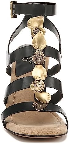 Franco Sarto Womens Rine Strappy Sandal Black 6 M | Image 4