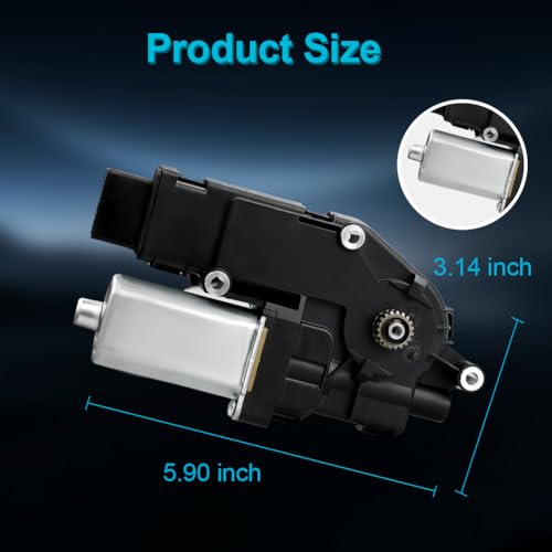 Image of Sunroof Motor Moon Roof Compatible with Honda Accord 70450-TA0-A01 14 Pins | 70450-TA0-A02 Coupe Sedan XE /XE-L 2008-2012 70450TA0A01 70450TA0A02 2door / 4door