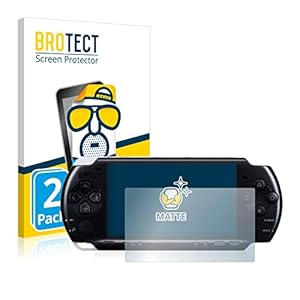 BROTECT Matte Displayschutzfolie für Sony PSP 3004 (2 Stück)