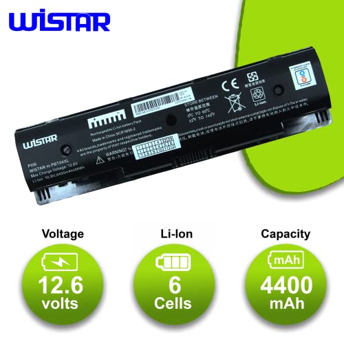 WISTAR Battery PI06 PI06XL Compatible for HP Notebook HSTNN-LB4N HSTNN-UB4N HSTNN-LB4O PI09 PN 710416-001 710417-001 HSTNN-YB4N HSTNN-YB4O P106... - Image 3