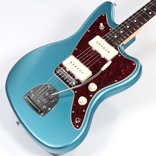 Fender/FSR Collection Hybrid II Jazzmaster Satin Lake Placid Blue with Matching Head tF_[ [{]