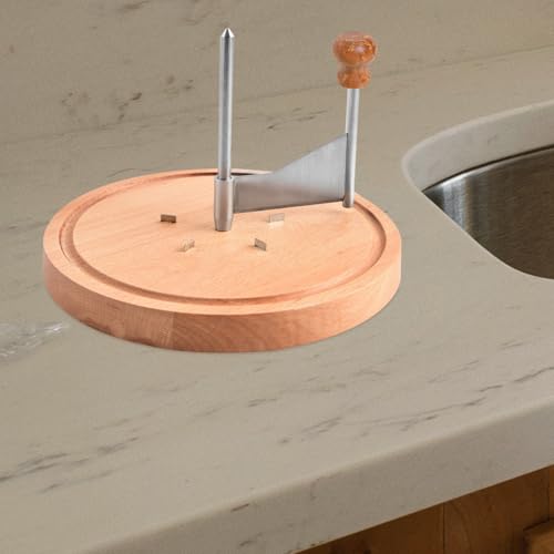 Rallador manual de queso con cutter de acero inoxidable y mango miniatura 3