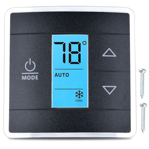 Image of RV Thermostat 3316250.712 - Digital Touch Control Wall Mount