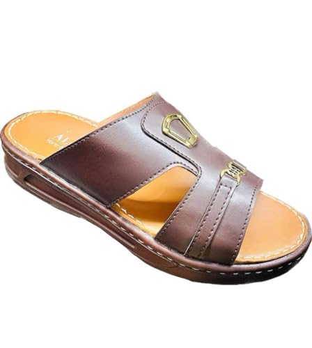 Image of Arabian Comfort: Authentic Handcrafted Sandals for Men