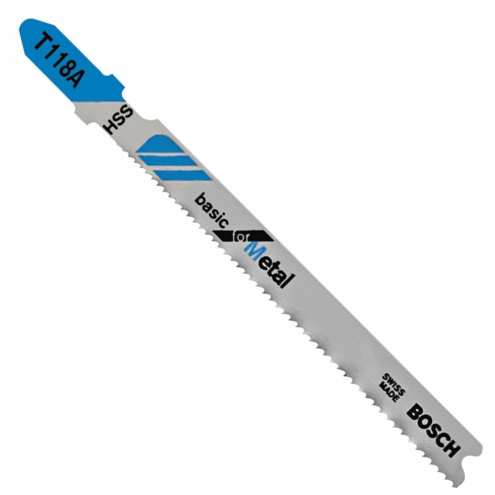 Bosch T118A100 Jigsaw Blade Bulk 100 Pack, 3-5/8" 17-24 P TPI - 100 pcs — image 1