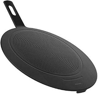 Fiskars Ochrona przed pryskaniem, średnica: 30,5 cm, tworzywo sztuczne, kształt funkcjonalny, czarny, 1014348