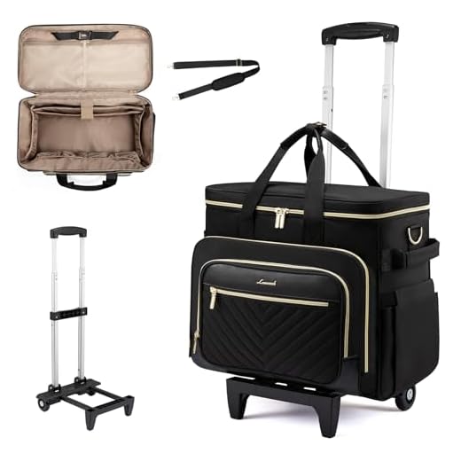LOVEVOOK Versatile Rolling Teacher Bag