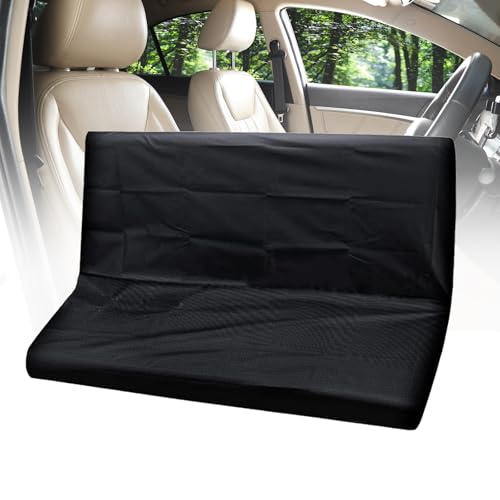 JNYYGSALL Autositzbezug Rückbank Schwarz