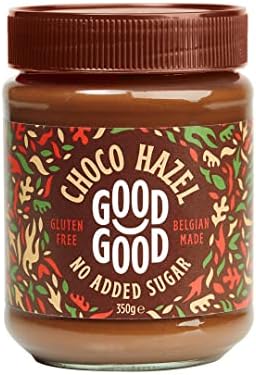 Belgian Choco Hazel with Stevia and Maltitol 12 oz (350g) - No Added Sugar - A healthy and delicious Option For Those Who Love Chocolate Spreads - Gluten Free - Vegetarian Friendly