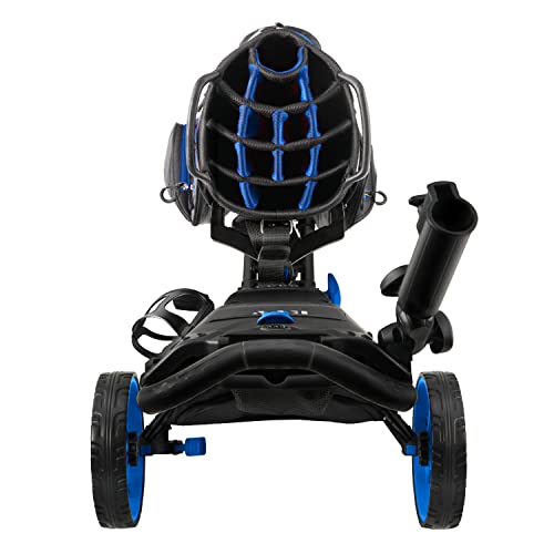 image for KVV 3 Wheel 360 Rotating Front Wheel Golf Push Cart Open and Close in 