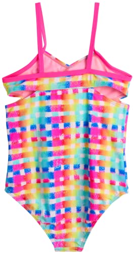 Image of Limited Too Girls' Bathing Suit Set - UPF 50+ Monokini or Taknini and Quick Dry Shorts - Swimwear Set for Girls (7-16)