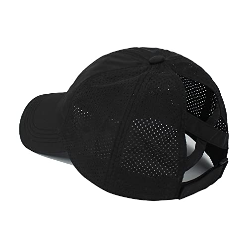 Gorra Ponytail para mujer y niñas, malla de secado rápido miniatura 3