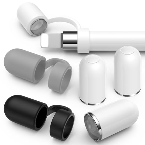 Apple PencilLbv 1㎥CgbvJo[ + h~VRLbvz_[ JtŃL[giPencil Lbvp Apple Pen 1 Gen Stylus Cap iPad Pro 10 9 8 7 6 Air 3 