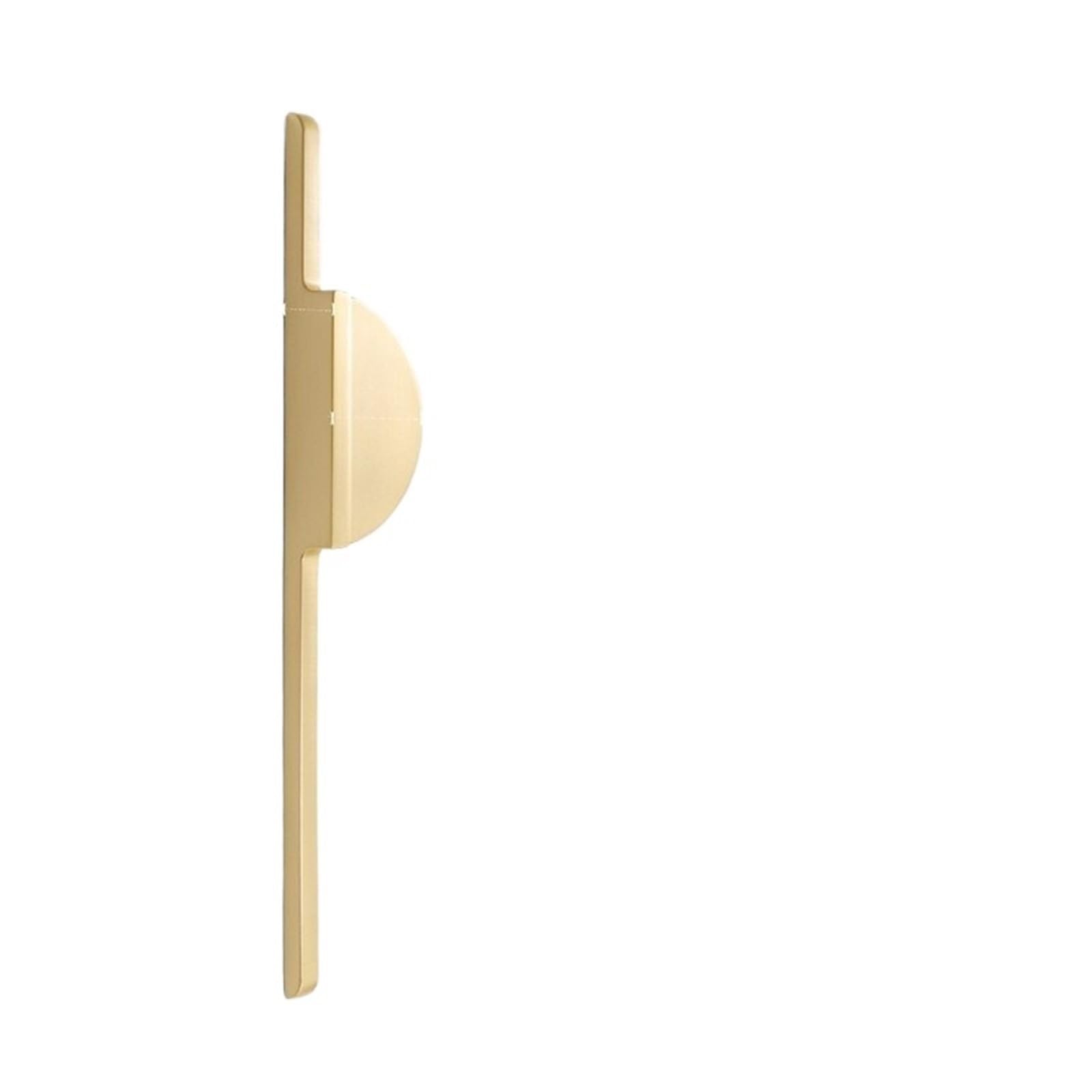 Poignées de porte de placard en demi-cercle noir clair entraxe 288mm