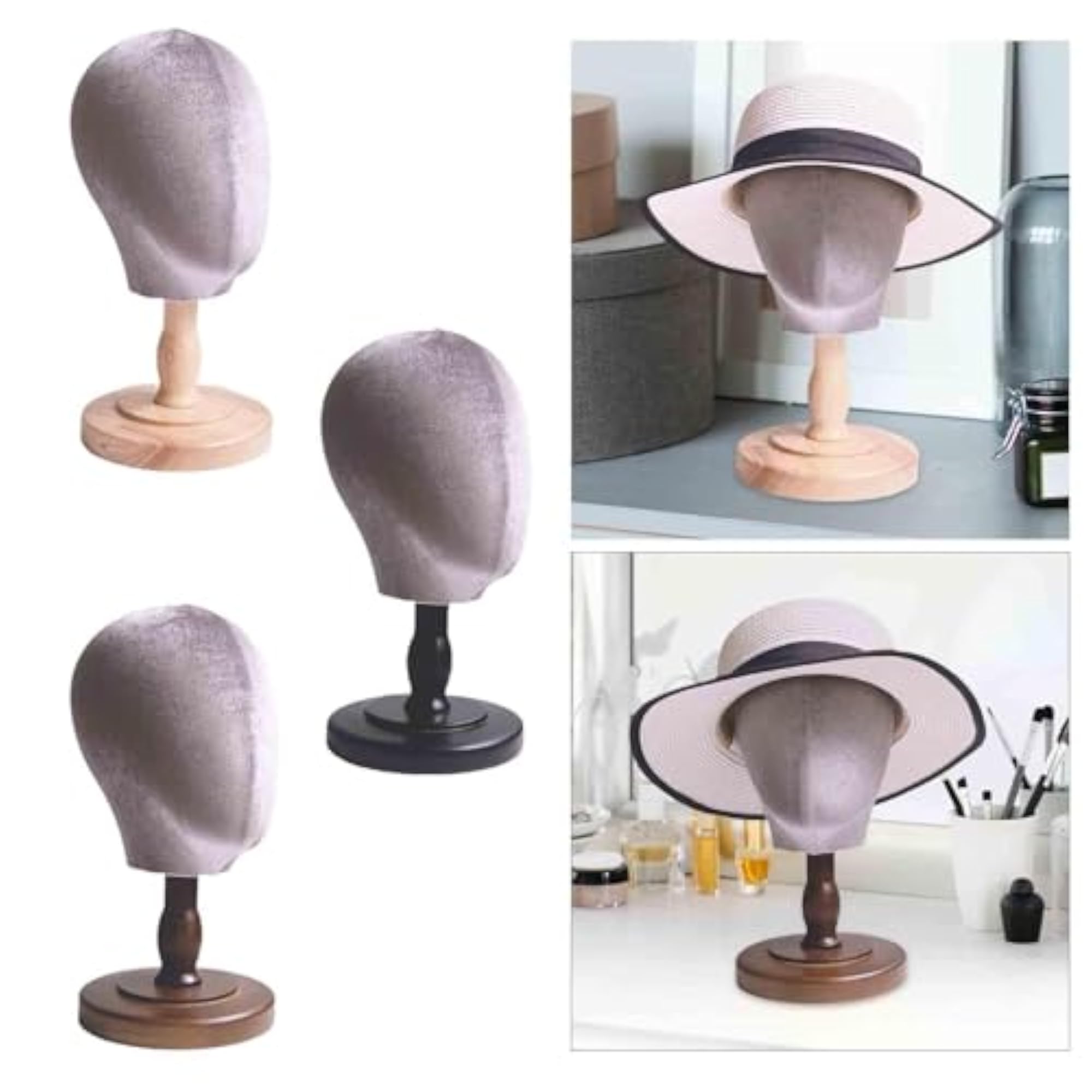 Wigs Head Stand for Cosmetology Hairdressing Training