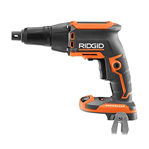 RIDGID 18-Volt Cordless Brushless Drywall Screwdriver with Collated Attachment (Tool-Only) thumbnail 4
