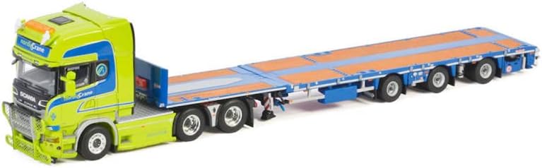 WSI para Scania Streamline para Topline 6X4 MEGATRAILER - Grúa nórdica de 3 ejes, modelo preconstruido de camión a presión 1/50