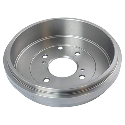 Trq Rear Brake Drum Pair Set For 2009-2014 Nissan Cube / 2007-2012 Nissan Sentra / 2007-2012 Nissan Versa #TOP4