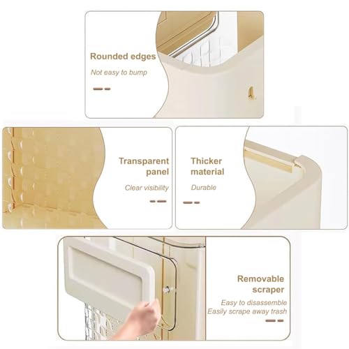 Caneca Plegable de Cocina Blanca 3 Galones miniatura 4