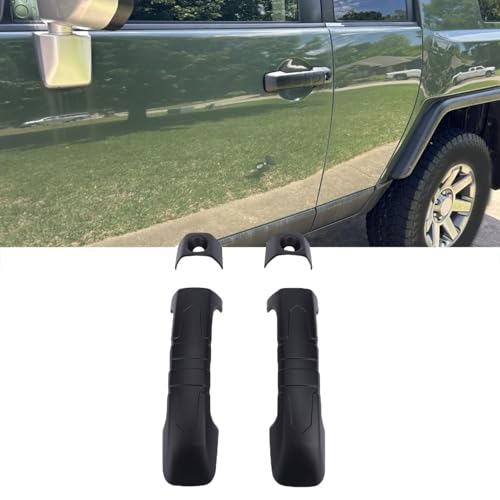 Couvercle de poignée de porte extérieure ABS noir FJ 2007-2022 protection scratch
