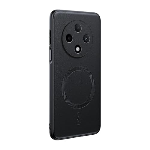Pzwoxukhov Compatible with Oppo F27 Pro+ 5G Case Cover,PU Leather，Shockproof Phone Case，Compatible with MagSafe,Compatible with Oppo F27 Pro+ 5G Case Black