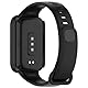 LOKEKE Kompatibel mit Xiaomi Band 9 Active Schutzhülle, PC-Schutzhülle, kompatibel mit Xiaomi Band 9 Active/Redmi Band 3 (PC, schwarz)