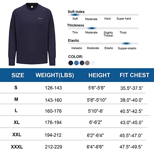 Gramval Mens Mock Neck Long Sleeve Shirts Quick Dry Gym Athletic Active Mens Pullover Camo Black #TOP2