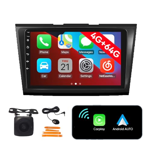 [4G 64G] Android Car Stereo FM Radio Carplay Android Auto 9
