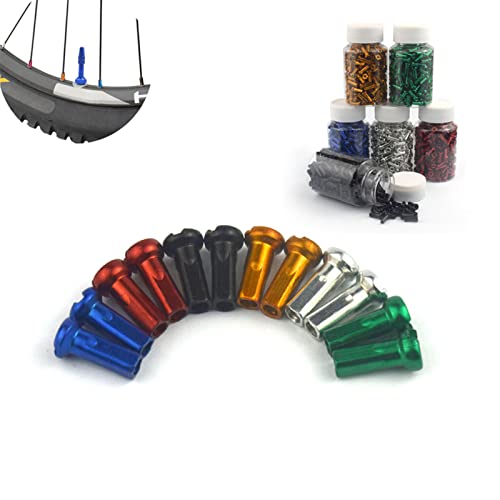 60Pcs Mountain Bike Colorful Bike Spoke Wheel Spoke Nipple Decoration Road Bike 14G Bike Spoke Nipples Wheel Spoke Nipples Bike Nipples Bike Spoke Nipple Bike Spoke Cap