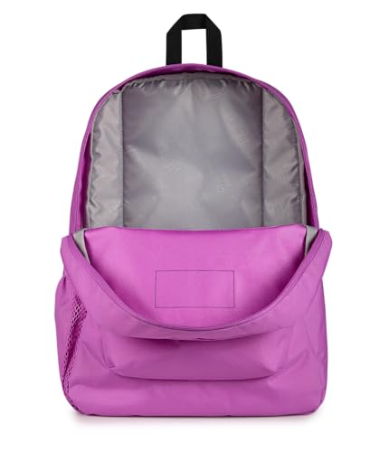 Image of JanSport Cross Town Backpack - Simple Bag for Everyone with 1 Main Compartment, Front Utility Pocket - Premium Class Accessories - Digital Fuchsia