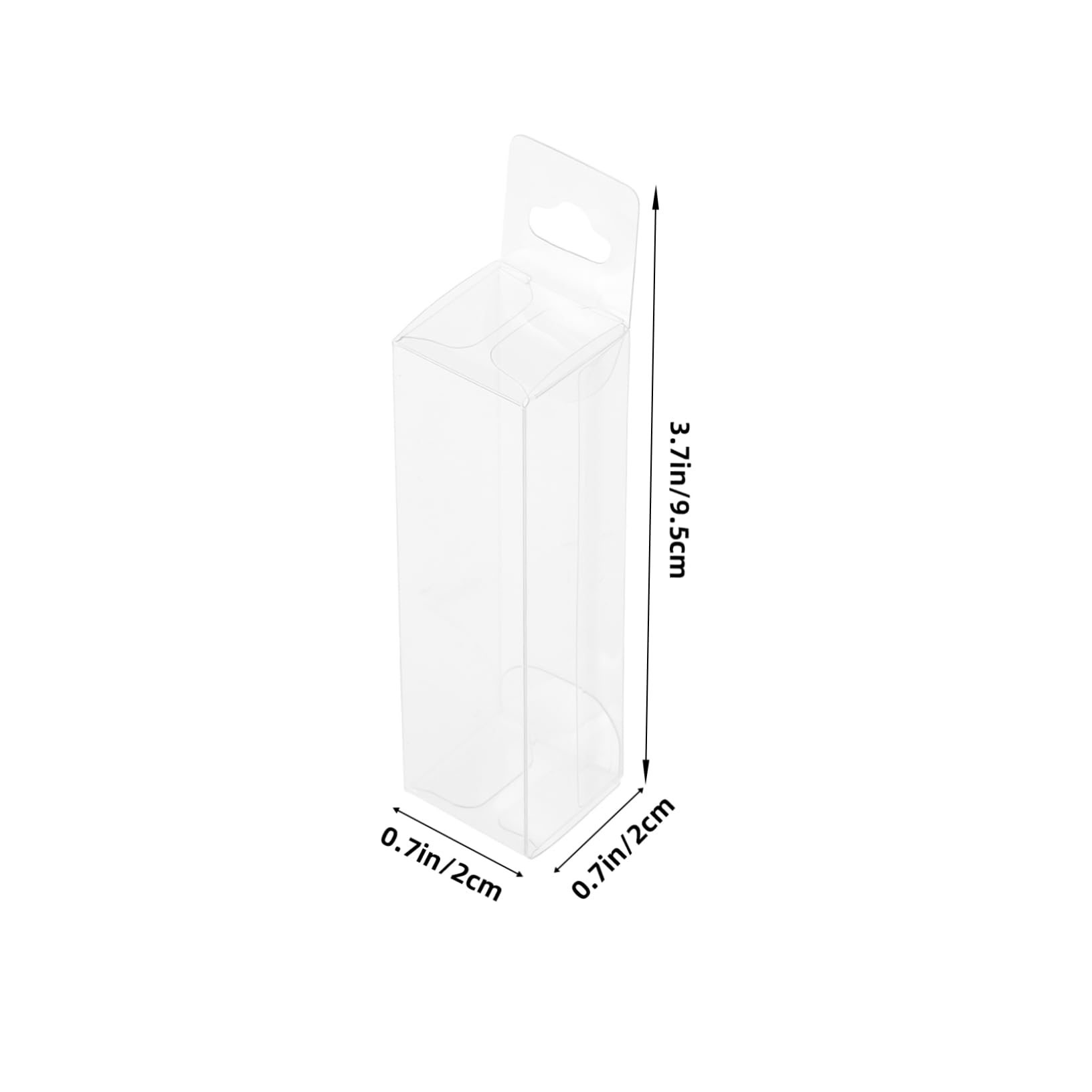 FRCOLOR 125stücke Transparente Lippenbalsam-behälter Wiederverwendbare -verpackungsboxen Für Selbstgemachte Lippenpflege Mit Aufhängung