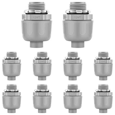 TAVONUXT 10 PCS Liquid Tight Connectors Cover