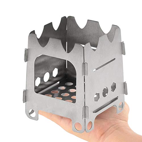 Samoii Barbecue Stainless Steel Furnace BBQ Chimney Starter Charcoal Grill Steel Rapid Quick Fire Lighter for Outdoor Camping