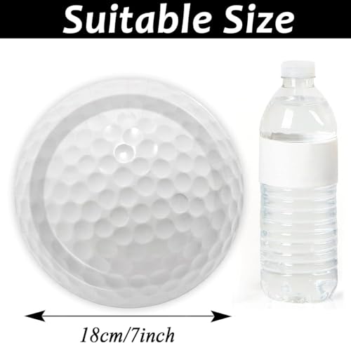 Image of gisgfim 48 PCS Golf Paper Plates Birthday Party Supplies Disposable Golf Dessert Plates Sports Favors Decorations for Boy Baby Shower